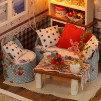 KNOWME Miniature 3D en bois faite à la main pour kit de modèle de jouet DIY, idéale pour un cadeau ou un décor de salon