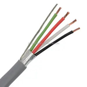 Copper Conductor PVC Sheath Mylar Cable 2X2X2.5MM