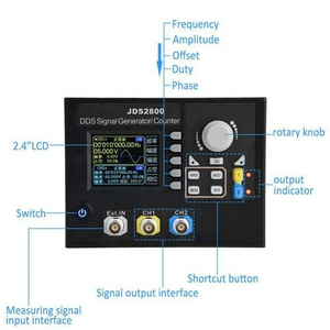 JDS2800 15MHz Dual-channel DDS Función Generador de señal Forma de onda arbitraria Software Fuente de señal Medidor de frecuencia - Product Image 6