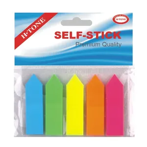 Heiße verkäufe fabrik preis PFEIL PET Sticky note pad