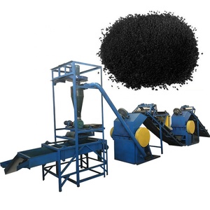 Machinery recycling tire rubber powder machine Tire Rubber Pyrolysis Plant