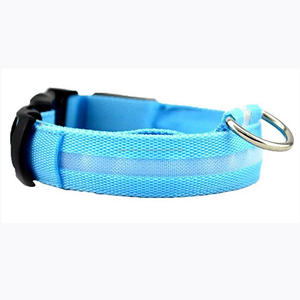 Wholesale Promotional electric choke mail dog harness Correa Led flashing necklace - Product Image 1