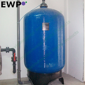 Réservoir de pression avec filtre à eau, super ondulation, FRP - Product Image 3
