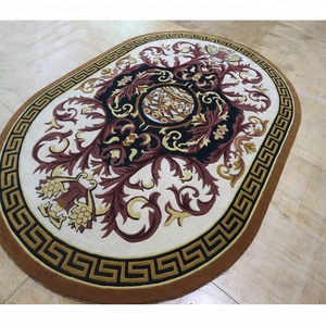 Mosaico di marmo Foto <span class=keywords><strong>Ovale</strong></span> <span class=keywords><strong>Tappeto</strong></span> Per La Camera Da Letto - Product Image 2
