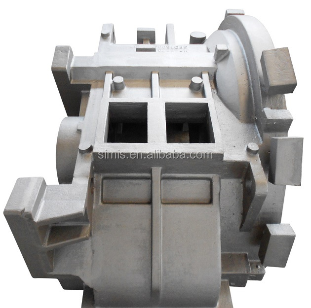 sand Casting railway spare parts housing body