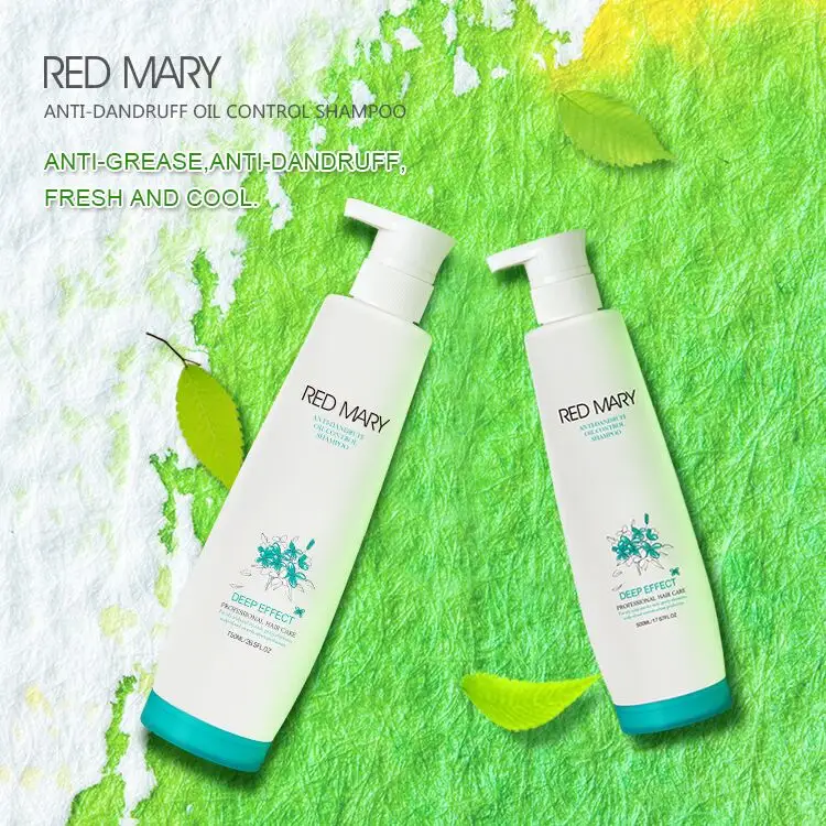 Professional Red Mary Deep Effect Hair Care Anti-Dandruff Oil Control Hair Shampoo
