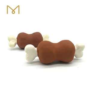 Nuovo produttore di prodotti in lattice di gomma naturale a forma di carne cigolante cane da masticare giocattoli per animali domestici per cani di piccola taglia - Product Image 2