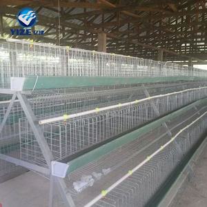 Gà lớp lồng Pin brooder khung thép mạ kẽm cửa trung chuyển hen gà <span class=keywords><strong>Coop</strong></span> lớn - Product Image 6