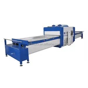 Vakum membran pres makinesi sıcak pres laminasyon makinesi ağaç İşleme CNC Router/CNC makineleri için 3D kapı PVC MDF kaplama