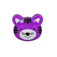 Clipes de bolsas de tigre roxo para sacos, 6 pacotes personalizados