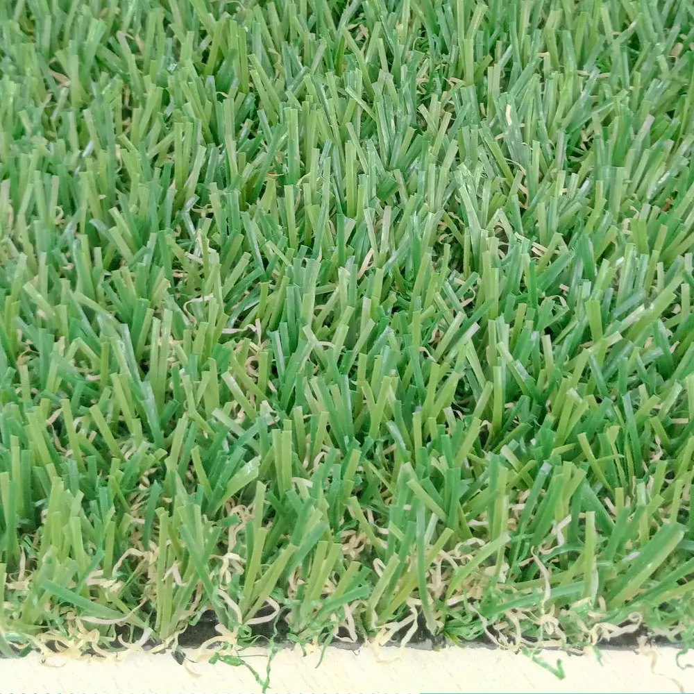 العشب الاصطناعي الأخضر للحديقة سعر العشب الصناعي في تونس شانزونغ 3/8 بوصة ISO9001