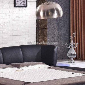 Usado barato muebles de dormitorio cama redonda moderna diseños de camas A601 - Product Image 4