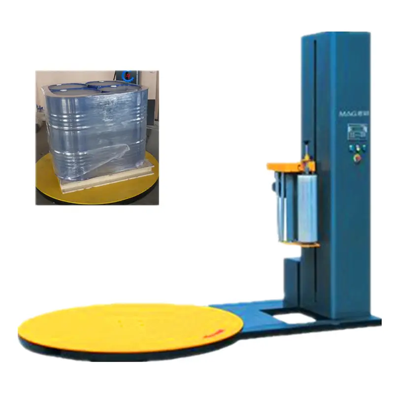 Volledige automatische krimpen pallet wikkelen machine stretch film pallet wrap verpakking machines