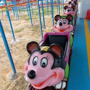 Parque de Atracciones paseos familia ratón loco gran gusano <span class=keywords><strong>tren</strong></span> dragón montaña rusa para venta - Product Image 1