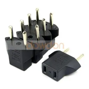 American to European Outlet Plug Adapter For Mobilphone PC Charging