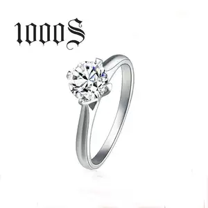 1000S 925เงินสเตอร์ลิงงานแต่งงานออกแบบแหวนสำหรับเครื่องประดับที่กำหนดเอง