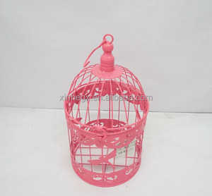 XH üstü açık dekoratif Metal kuş kafesleri düğün için - Product Image 5