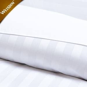 China <span class=keywords><strong>hotel</strong></span> forniture biancheria <span class=keywords><strong>tessile</strong></span> bianco <span class=keywords><strong>hotel</strong></span> di lusso raso della banda 100% cotone biancheria da letto set - Product Image 3