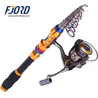FJORD - Carbon Telescopic Clothes Fishing Rod, 1.8 m, 2.1 m