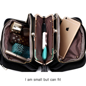 Nuevo Diseño, Estilo Coreano, Bolso <span class=keywords><strong>de</strong></span> Hombro <span class=keywords><strong>de</strong></span> Cadena con Remaches para Mujer, Bolso Tote Cuadrado Antirrobo, Moderno y Portátil - Product Image 6