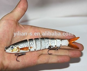 2015 Multi articulado atraer a la pesca cebo Swimbait Life like arenque bajo Pike de Muskie - Product Image 4