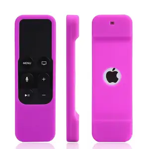 Remote Case untuk Apple TV 4th Generasi ringan [Anti Slip] Shock Bukti Silicone Remote Cover Case untuk Apple TV