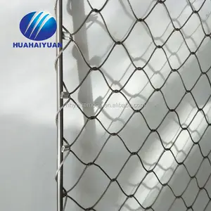 Flexible Cable Mesh/zoo Mesh /balustrades Mesh/ Stainless Steel Rope Netting