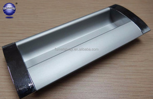 Aluminium handvat verzonken lade vinger handvat aluminium case pull - Product Image 4