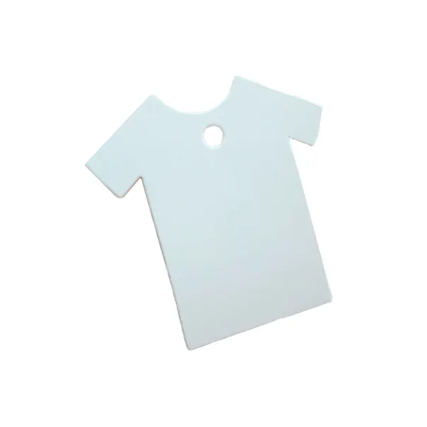 Custom printing die cutting t-shirt shaped business cards