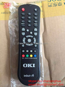 Control Remoto ZF Negro de 35 Teclas <span class=keywords><strong>OKI</strong></span> InOutTV EUROMAX para la República de Azerbaiyán RC-8E con Circuito Integrado Original - Product Image 1