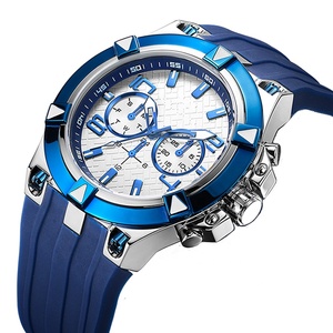Private Label Horloge Fabrikant 2019 Nieuwe Ontwerp <span class=keywords><strong>24</strong></span> Uur <span class=keywords><strong>Dial</strong></span> Roestvrij Staal Terug Multifunctionele Dual Horloge - Product Image 3