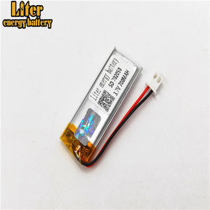 Plug <strong>2</strong>,0-<strong>2</strong> P 702050 700 mAh <strong>3</strong>,7 V rechargeable LiPo battery solar Li ion polymer lithium-batterie with PCM - Product Image 4