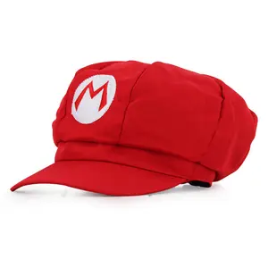 Cartoon Cosplay Katoen Mario Cap Groothandel In Diverse Kleuren