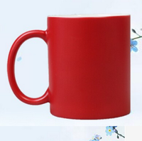 Tasse à café à sublimation changeante de couleur 11oz de qualité supérieure avec couleur mate