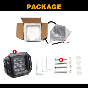 Chống Nước IP67 12V ATV UTV Xe Tải 24 Volt 3 Inch 18 Wát Led Công Việc Nhẹ - Product Image 5