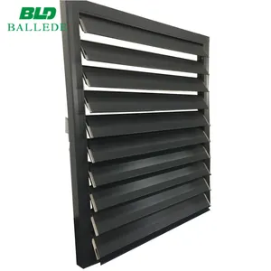 Aluminium Jalousie Windows Security Louver Sound Insulation Aluminium Frame Fixed Adjustable Louver Window Prices with grill