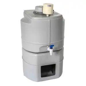 Eksternal Tangki Air Plastik untuk 30L/80L/120L Reverse Osmosis Lab Mesin Air Murni