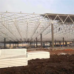 Prefabrik Çelik Yapı Uzun Açıklıklı çatı kafes kirişi