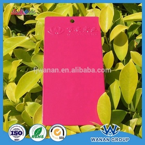 Wanan nóng chảy sơn tĩnh điện sơn màu đỏ tươi Xe thuyền sơn phun chủ yếu làm Epoxy Polyester kim loại véc ni - Product Image 2