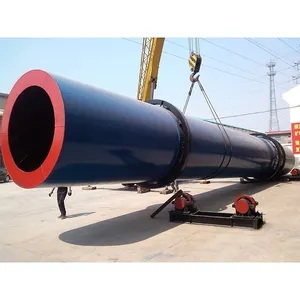 High quality stainless liner rotary dryer machine for bentonite, MSW, biomass, grass, alfalfa, clover