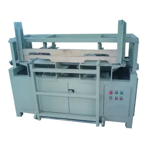 Terbaik Amerika Pallet Kayu Notching Machine/Automatic Double Head Palet Kayu Notcher