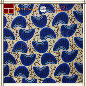 100% coton <span class=keywords><strong>wax</strong></span> style africain de cire tissu imprimé - Product Image 1