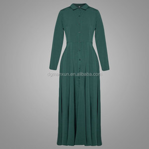 Nuevo estilo acampanado doble estilo paquistaní vestidos <span class=keywords><strong>camiseros</strong></span> - Product Image 5