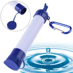 Personal Water Filter Straw Tube Water Purifier Survival For Outdoor Camping Hiking Equipment