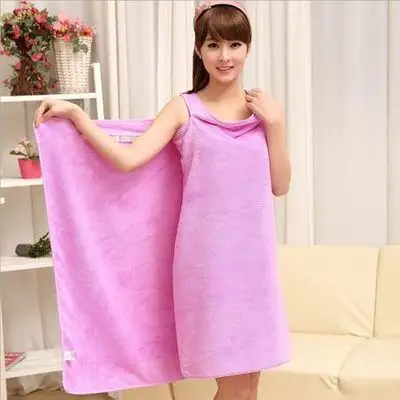 Serviette de bain en tissu éponge, serviette de bain européenne et brun pour femmes