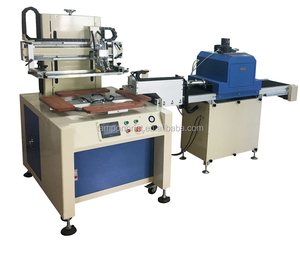 Machine d'impression en soie semi-automatique, durcissement par points, rotative, à grande vitesse, pour écran UV - Product Image 2