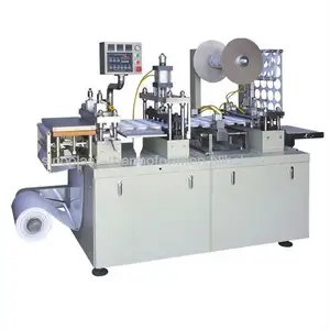 Máquina automática de fabricación de tapas de plástico, máquina de termoformado de tapas