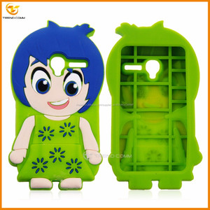 Linda chica de dibujos animados de silicio caso para alcatel one touch pixi 3 3.5 4009d - Product Image 5