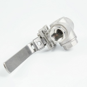 Válvula de bola de 3 vías de acero inoxidable 304/316 de alta calidad 1/4 ''~ 4'' Producto confiable - Product Image 4