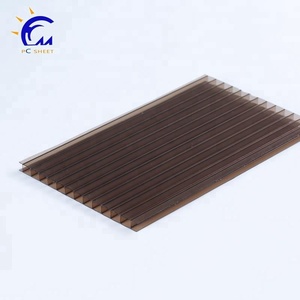 Materiale di copertura in <span class=keywords><strong>Policarbonato</strong></span> lastra in <span class=keywords><strong>Policarbonato</strong></span> lastra cava in <span class=keywords><strong>Policarbonato</strong></span> <span class=keywords><strong>Alveolare</strong></span> con prova a raggi ultravioletti - Product Image 5